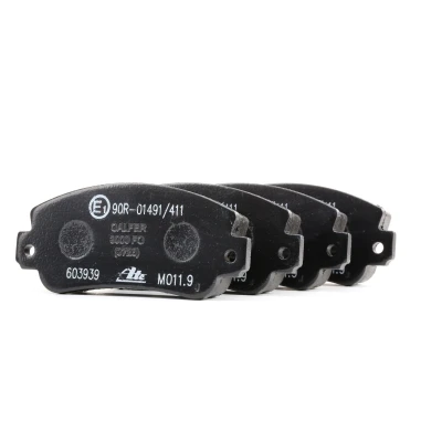 Bilde av ATE 13.0460 3939.2 Bremseklosser klargjort for slitasjeindikator, ekskl. slitasjevarselkontakt FIAT: Panda I Hatchback