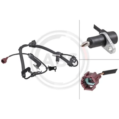 Bilde av A.B.S. 31923 ABS sensor passiv 950 brun NISSAN: Navara Pick up