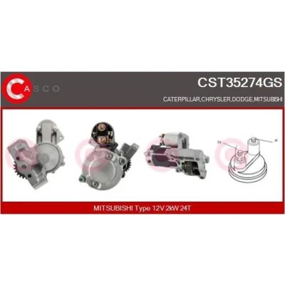 Bilde av CASCO CEF70024AS Elektromotor, radiator ventilator