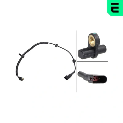 Bilde av OPTIMAL 06 S028 ABS sensor for kjøretøy uten ESP aktiv 567 FORD: Focus Mk1 Hatchback