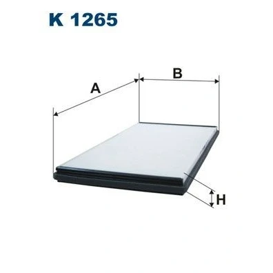 Bilde av FILTRON K 1265 Kupéfilter Partikkelfilter 541 256 30 BMW: X5, LAND ROVER: Range Rover 3, 4