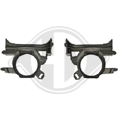 Bilde av DIEDERICHS 4416049 Holder, tåkelyskaster