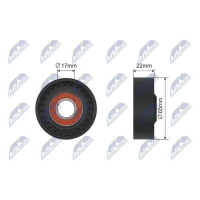 Bilde av Strammerull, kilerem med ribber, hyundai,kia, 25281 2A000, 2A100, 2A150, 2A200