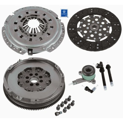 Bilde av SACHS 2290 601 207 Clutch med clutchtrykkplate, sentral utkobling, dobbeltmassesvinghjul, svinghjulskruer clutchplate 260mm