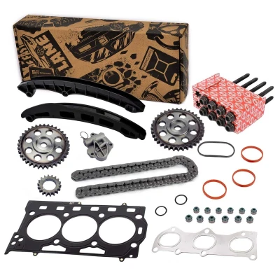 Bilde av ET ENGINETEAM RS0045VR1 Registerkjedesett med sylinderhodepakning bolter SKODA: Fabia 2, Roomster, VOLKSWAGEN: Polo V Hatchback