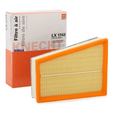 Bilde av MAHLE ORIGINAL LX 1748 Luftfilter 66,3 189 244,6 Filterinnsats RENAULT: GRAND SCENIC 3, MEGANE 3 Grandtour,