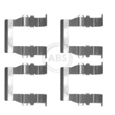 Bilde av A.B.S. 1194Q Tibehørsett, skivebremse belegg MITSUBISHI: Sigma Sedan, OUTLANDER 2 SUV, 3, PEUGEOT: 4007, 3008 I, CITROËN: C Crosser SUV