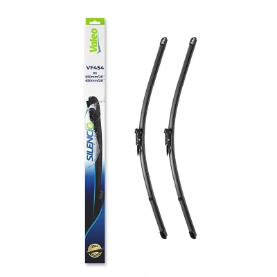 Bilde av Vindusvisker Valeo Silencio X.trm, Flat Blade Set 574654 foran Rammeløs Top Lock AUDI: Q7