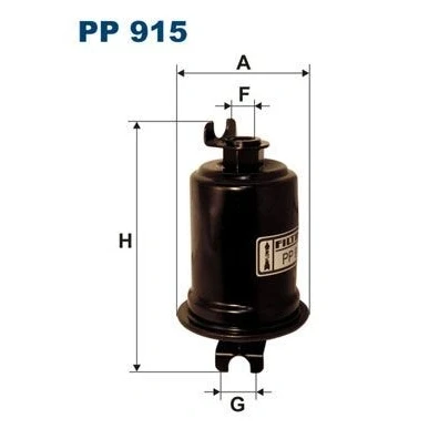 Bilde av FILTRON PP 915 Drivstoffilter ledningsfilter SUZUKI: X 90