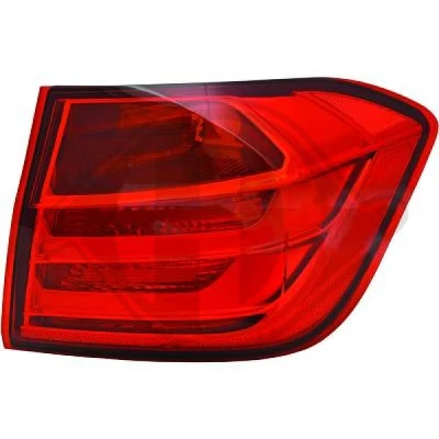 Bilde av DIEDERICHS 1217091 Baklykter venstre ytre del LED, P21W uten pæreholder BMW: 3 Sedan