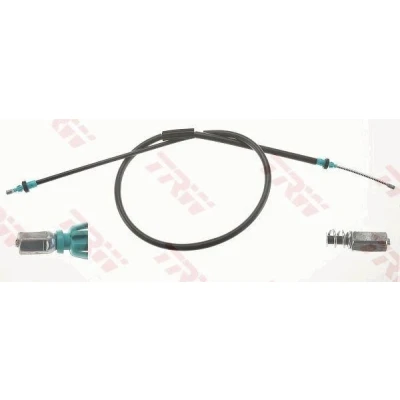 Bilde av TRW GCH458 Bremsekabel 1587, 1430 Trommelbrems RENAULT: CLIO 3
