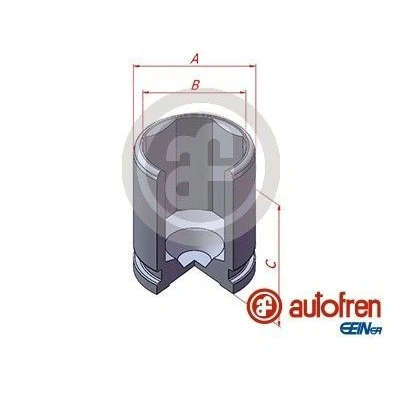 Bilde av AUTOFREN SEINSA D025614 Stempel, bremseklave 40 bakaksel NIS