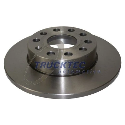 Bilde av TRUCKTEC AUTOMOTIVE 07.35.135 Bremseskiver bakaksel 256 12 5 112 fullt ut VOLKSWAGEN: Caddy 3, Touran I, Golf 5, SKODA: Octavia 2 Combi