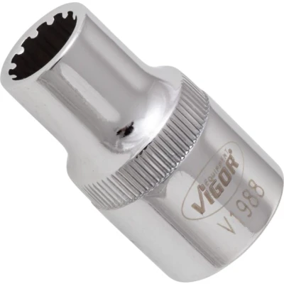 Bilde av VIGOR V1988 Pipenøkkelinnsats TORX screwdriver socket