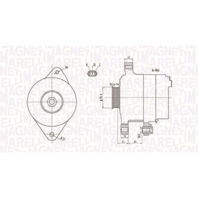 Bilde av Dynamo, toyota yaris, yaris verso, vw polo v, 2706021010, 2706021040