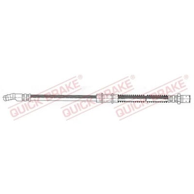 Bilde av Bremseslange, Framaksel venstre, chevrolet niva, lada niva terrängbil täckt, 21213506060, 2121350606010