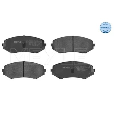Bilde av MEYLE 025 243 4617/W Bremseklosser ORIGINAL Quality framaksel med akustisk slitasjevarsel antihyle blikk SUZUKI: Grand Vitara 2 SUV