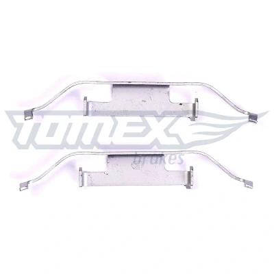 Bilde av TOMEX brakes TX 43 12 Tibehørsett, skivebremse belegg bakaksel BMW: 1 Hatchback, 3 Sedan, Touring, ROVER: 75 Tourer