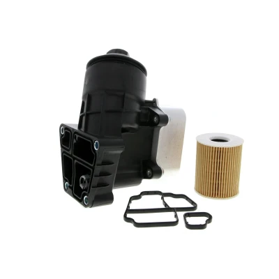 Bilde av VAICO V10 4437 Oljefilter Original Quality med filter, deksel tetning VOLKSWAGEN: Polo V Hatchback, SKODA: Fabia 2, Roomster