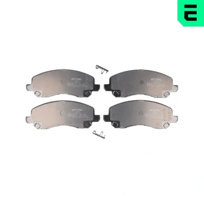 Bilde av OPTIMAL BP 12284 Bremseklosser framaksel med akustisk slitasjevarsel MITSUBISHI: Outlander 3, 2 SUV, ASX JEEP: Patriot, Compass