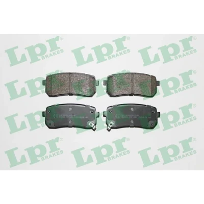 Bilde av LPR 05P1450 Bremseklosser HYUNDAI: H 1 Cargo, ix55, Travel, KIA: SORENTO 3, CARNIVAL / GRAND 3