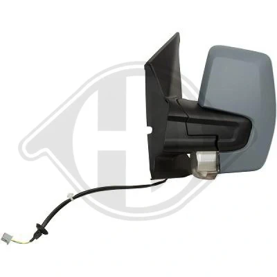 Bilde av Sidespeil Diederichs 1456025 venstre grunnet for manuell speiljustering, konveks, komplett speil FORD: Transit Custom V362 Van