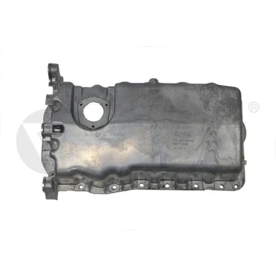 Bilde av VIKA 11030347501 Bunnpanne med hull for oljenivåmåler VOLKSWAGEN: Golf 4, Caddy 2 Kastenwagen, New Beetle Hatchback, SKODA: Octavia 1 Combi