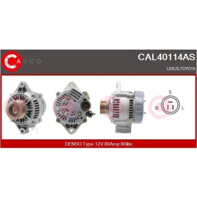 Bilde av CASCO CAL20193AS Dynamo 12V 60A ISUZU: D Max 1 Pickup