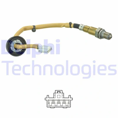 Bilde av DELPHI ES21340 12B1 Lambdasonde planarsonde, oppvarmet MITSUBISHI: COLT 6