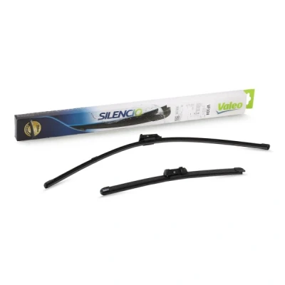 Bilde av Vindusvisker Valeo Silencio X.trm, Flat Blade Set 574394 foran Rammeløs Top Lock FIAT: 500 Hatchback, C Cabrio