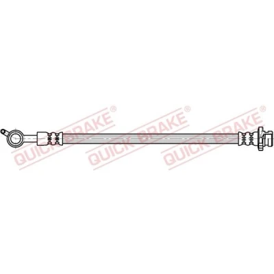 Bilde av QUICK BRAKE 50.083 Bremseslange 250 NISSAN: Qashqai / Qashqai+2 I