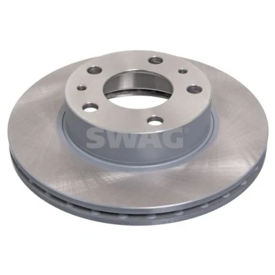 Bilde av SWAG 62 94 3933 Bremseskiver framaksel 280 24 5 118 innvendig ventilert belagt FIAT: Ducato III Flatvogn lastebil / Chassis