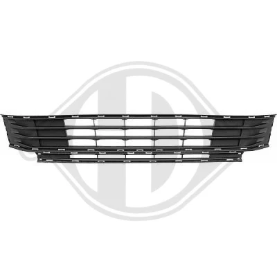 Bilde av DIEDERICHS 2297045 Ventilasjonsgitter uten hull for dekor /beskyttelseslist foran VOLKSWAGEN: Touran II