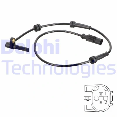 Bilde av DELPHI SS20579 ABS sensor aktiv 755