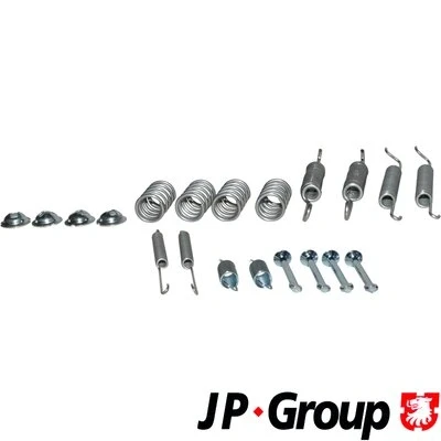 Bilde av JP GROUP 1164001410 Tilbehørsett, bremsesko bakaksel VOLKSWAGEN: Polo V Hatchback, IV GOLF 3 Variant, SKODA: Fabia I Hatchback