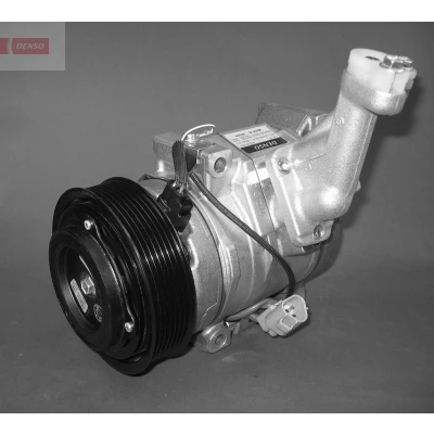 Bilde av DENSO DCP50220 Kompressor 10S15C 12 PAG 46 R 134a med magnetkobling