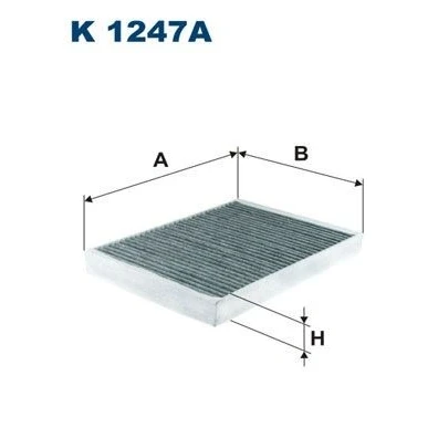 Bilde av FILTRON K 1247A Kupéfilter Karbonfilter 265 197 30 CITROËN: C5 III Stasjonsvogn, 3, C6 Sedan, PEUGEOT: 407 SW, Sedan