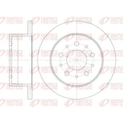 Bilde av REMSA 61120.00 Bremseskiver bakaksel 280, 280 16 5 fullt ut FIAT: Ducato II Flatvogn lastebil/Chassis, KIA: SORENTO 1