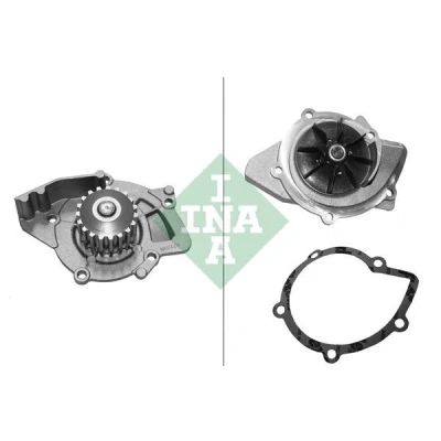 Bilde av INA 538 0428 10 Vannpumpe 19 for tannremdrift VOLVO: V70 3, V50, FORD: KUGA 1, MONDEO 4 Turnier, S Max Mk1, PEUGEOT: 407 SW, 307 Stasjonsvogn