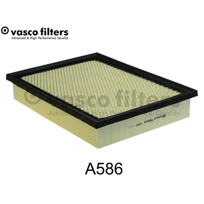 Bilde av DAVID VASCO A586 Luftfilter 58 240 324 firkantet Filterinnsats med integrert gitter TOYOTA: Hilux VIII Pick up