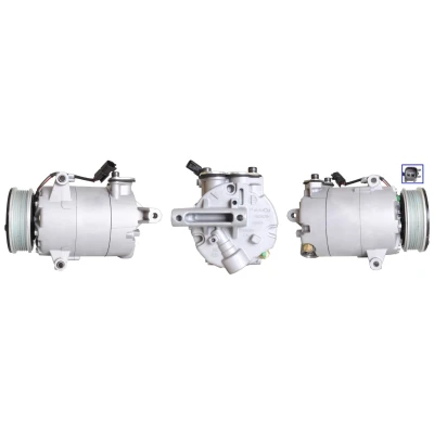 Bilde av LUCAS ACP01105 Kompressor PAG 46 YF R 134a, 1234yf med tetning FORD: FOCUS 3