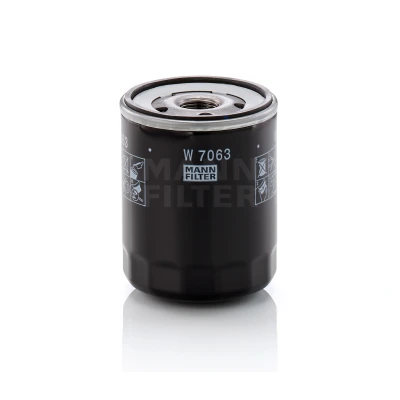 Bilde av MANN FILTER W 7063 Oljefilter M 20 X 1.5 med en retursperreventil Påskruingsfilter FIAT: Ducato III Flatvogn lastebil / Chassis, Van