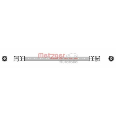 Bilde av METZGER 4114079 Bremseslange 345