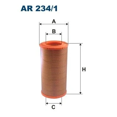 Bilde av FILTRON AR 234/1 Luftfilter 262 135 Filterinnsats