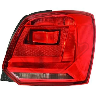 Bilde av DIEDERICHS 2207090 Baklykter høyre W16W, H21W uten pæreholder VOLKSWAGEN: Polo V Hatchback