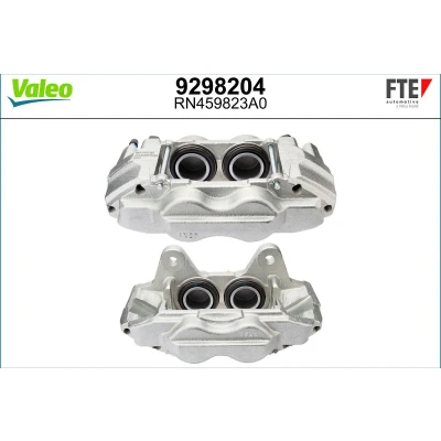 Bilde av FTE 9298204 Bremsecaliper grå Støpejern framaksel venstre uten holder TOYOTA: Land Cruiser Prado 120
