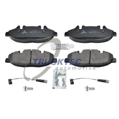 Bilde av TRUCKTEC AUTOMOTIVE 02.35.160 Bremseklosser framaksel inkl. slitasjevarselkontakt MERCEDES BENZ: Vito Minibuss, Mixto, Viano