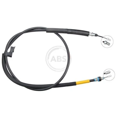 Bilde av A.B.S. K19558 Bremsekabel 1875 Skivebrems for høyre/venstre ratt MAZDA: 3 Hatchback
