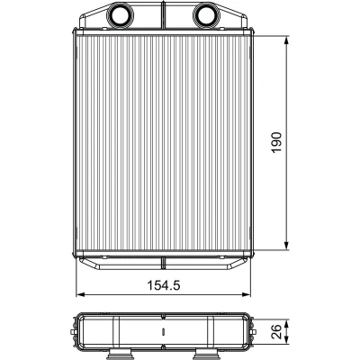 Bilde av VALEO 811553 Varmeveksler