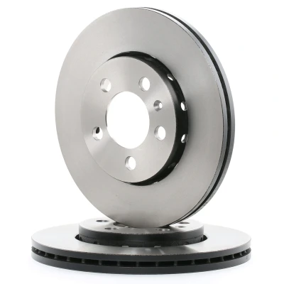 Bilde av TRW DF2803 Bremseskiver 256 22 5 100 ventilert spraylakkert høy karbon VOLKSWAGEN: Polo IV Hatchback, V Golf 5, AUDI: A1 Sportback